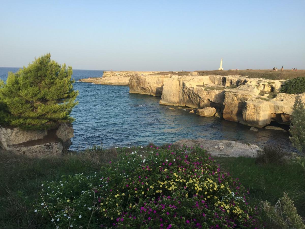 Apartamento Casa Sul Mare - Wifi Free - Parcheggio Privato San Foca Exterior foto
